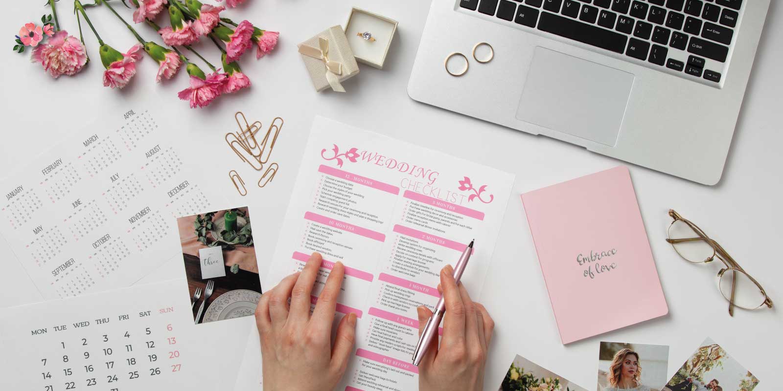 La lista definitiva per organizzare un matrimonio